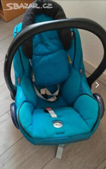 Autosedačka "vajíčko" MaxiCosi, 0-13kg, tyrkysové
