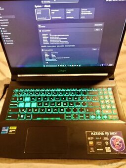 MSI Katana 15 B12V RTX 4070 i7 12-th