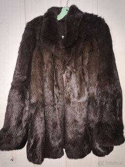 Kabát kožešina + čepec