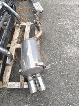 Bmw e60 Koncový tlumič Schmiedmann + výfuk