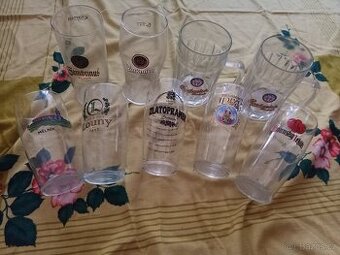 Prodám pivní skleničky i po kuse