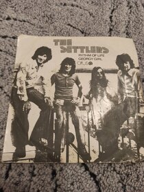 Staré gramofonové desky malé