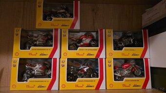 Modely motocyklu - 1:18 / 7ks
