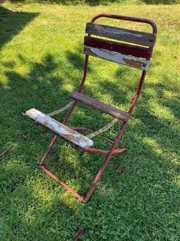 Skladaci zidle kovova konstrukce