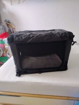 Maelson skládací přepravka černo/antracitová 72 cm