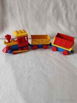 Lego duplo parní vláček se dvěma vagonky