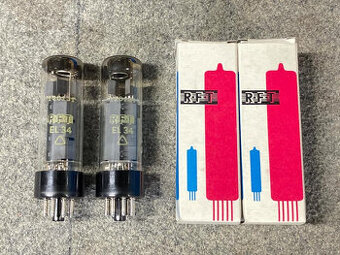 EL 34 RFT elektronky nové v krabičce