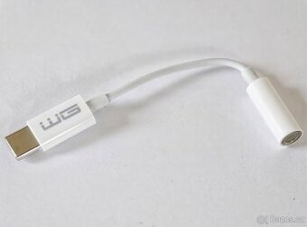 WG USB-C / 3,5mm jack, bílá 10 cm