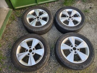 Alu kola 16'' Velorum 5x112 originál Škoda Octavia 3