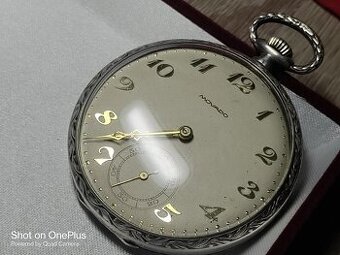 MOVADO ART-DECO VE STŘÍBŘE AG/0,900 CCA 1920