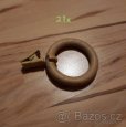 zaclonové kroužky světlé barvy - 1