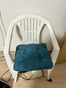 plastové židle vč podsedáků - 1