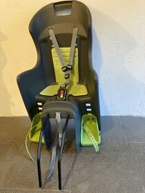 Dětská cyklo sedačka Polisport Boodie šedo/zelená - 1