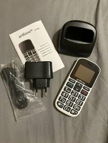 Nový Telefon pro seniory Artfone CS188 černý - 1