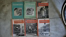 Časopisy Elektrotechnik ročníky 1957-1962