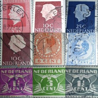 poštovní známky Nederland