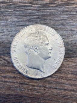 Mince Fridrich Vilém IV. 1842 2 tolary/2 thaler