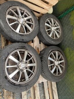 Alu kola 15” 5x114,3 a letní pneu 185/65/R15