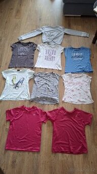 Tričko, crop-top 9 ks vše za 100 Kč - 1
