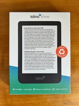 Nová čtečka ereader Tolino Shine 5 16GB (Kobo Clara BW) - 1