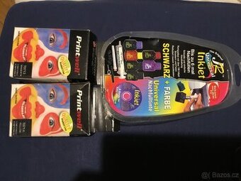Barvy do tiskarny a injekce na plneni - 1