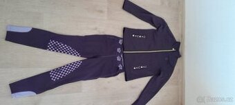 Dětské jezdecke leginy + funkční mikina vel. 134/140
