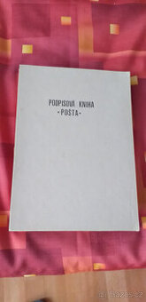 Prodám Podpisovou knihu "Pošta" - 1