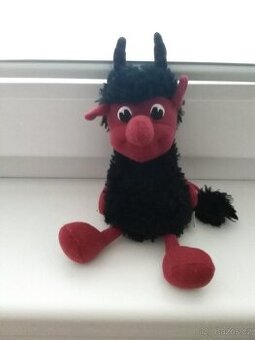 plyšový zvukový čertík - 1