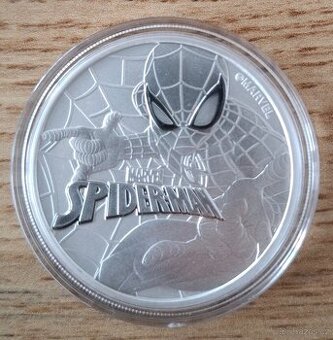 Stříbrná investiční mince 1 oz Marvel Spiderman