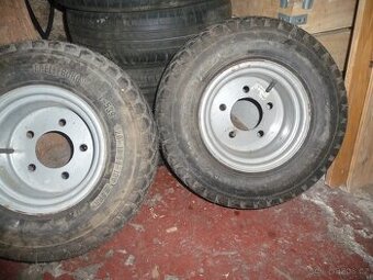 Pneumatiky Trelleborg 20x10.00-10 s diskama 2ks