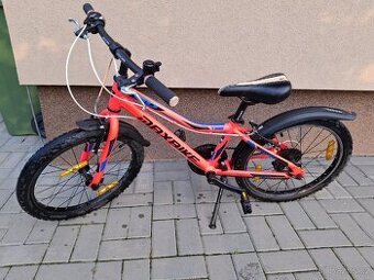 Dívčí kolo zn. Maxbike vel. 20", výrazně růžové