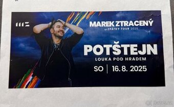 2x vstupenka MAREK ZTRACENÝ