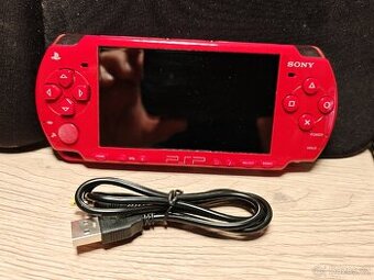 PlayStation PSP 2000 Red