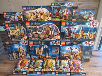 VELKÝ MIX LEGO ROZBALENÝCH/POUŽITÝCH SETŮ HARRY POTTER aj.