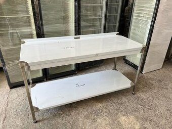 Přístěnný nerezový stůl 1 police RŮZNÉ ROZMĚRY