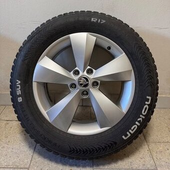 Alu kola Nanuq na škodu kodiaq a pneu215/65 R17