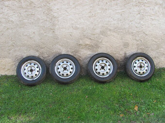 ZIMNÍ PLECHOVÁ KOLA 13"- 4x100 - 165/70/R13 - 8mm