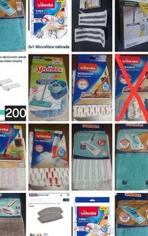 VILEDA LEIFHEIT KARCHER NASADA NAHRADA NA MOP - 1