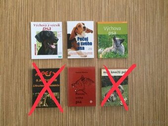 Knihy o výchově, výcviku a péči o psa