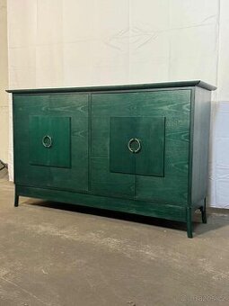 Designová zelená komoda (133004)