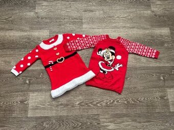 Vánoční šaty, vel. 80/86