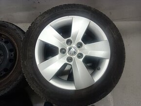Alu 15" Matone + zimni 185/60 r15 Barum Polaris 5 ,fabia 3