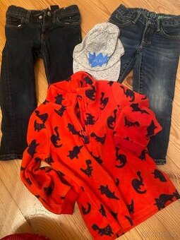 Sada dětských džínů Gap, mikina