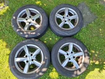 Litá kola Dezent + letní pneu.195/65 r15