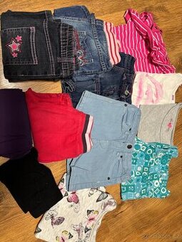 Balík oblečení - dívka, vel.110