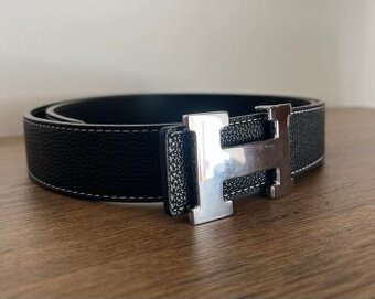 Kožený pásek motiv Hermés