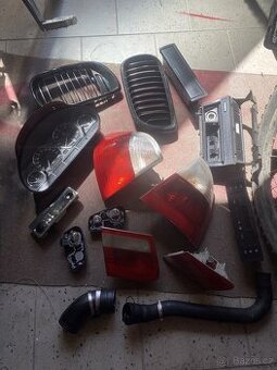 Prodám náhradní díly bmw e46 320d face