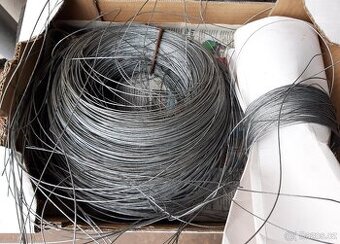 Ocelové lanko silné 1 mm 20 kusů 50m