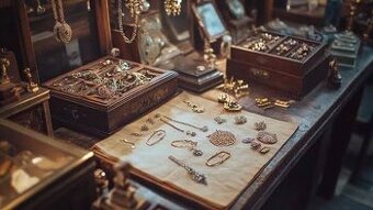 Pozůstalosti, šperky, obrazy a jiné starožitnosti.