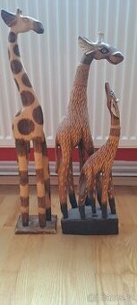 Žirafa - dřevěné dekorace